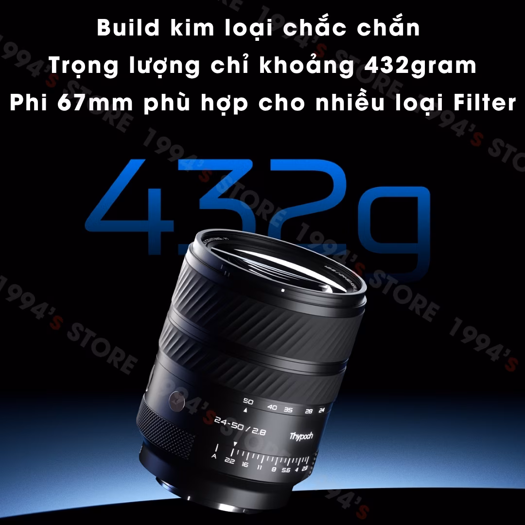 Ống Kính Thypoch Voyager 24-50mm F2.8 AF Internal Zoom Full-Frame