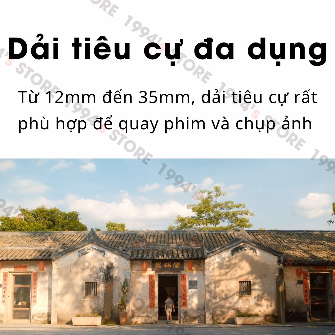 Ống kính Yongnuo 12-35mm F2.8-F4 Lens Zoom Auto Focus cho Olympus, Panasonic, Lumix ngàm M4/3