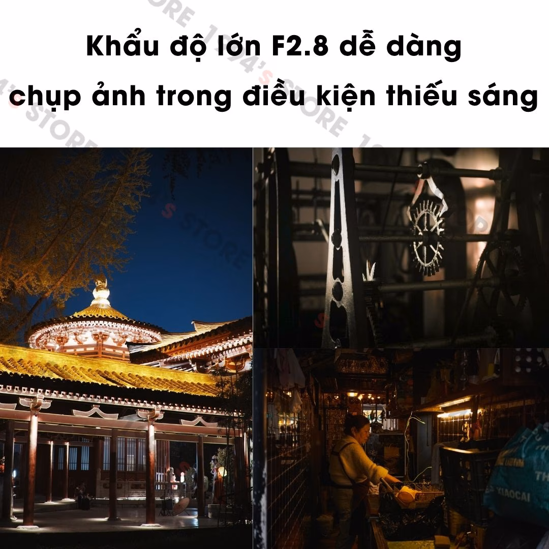 Ống kính Yongnuo 12-35mm F2.8-F4 Lens Zoom Auto Focus cho Olympus, Panasonic, Lumix ngàm M4/3