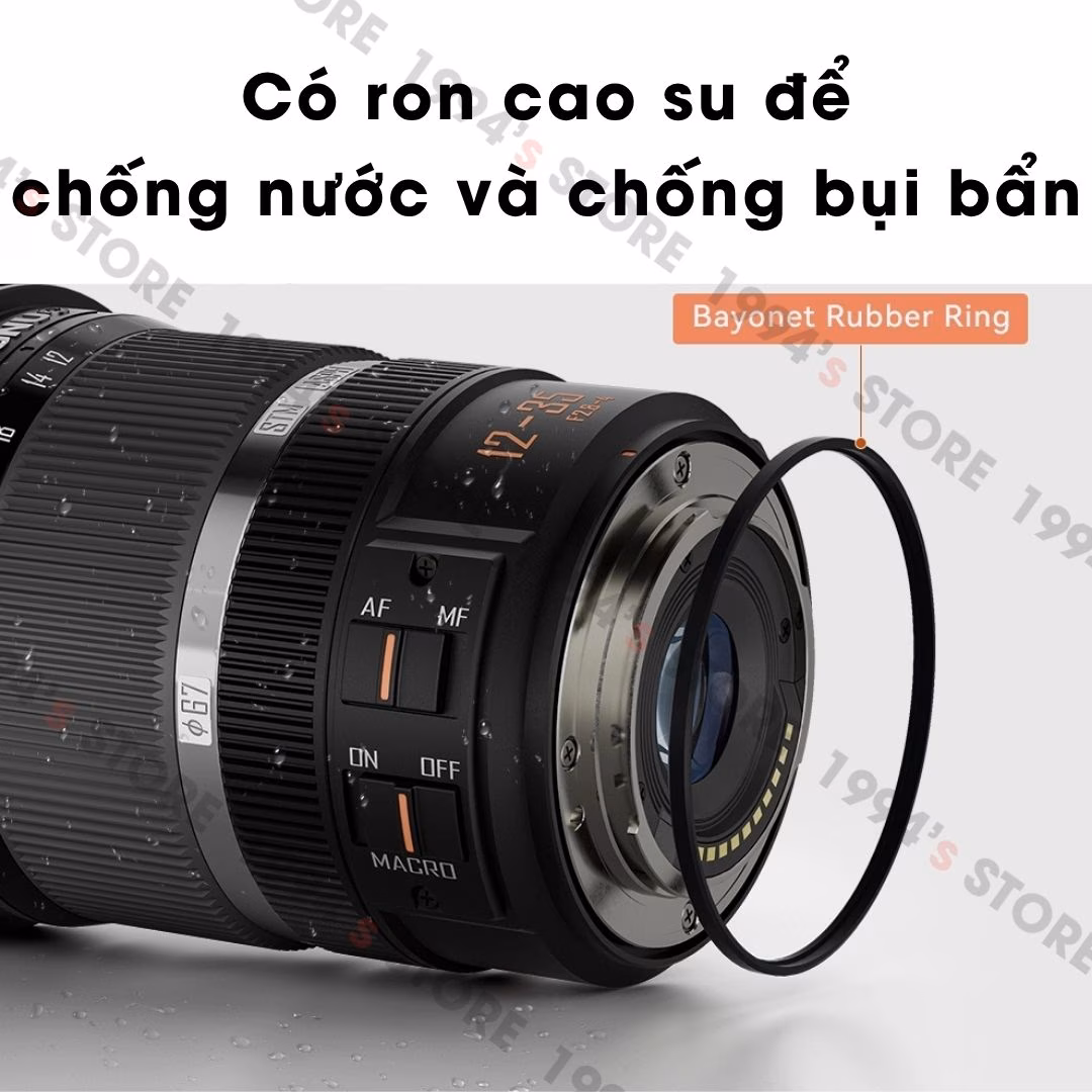 Ống kính Yongnuo 12-35mm F2.8-F4 Lens Zoom Auto Focus cho Olympus, Panasonic, Lumix ngàm M4/3
