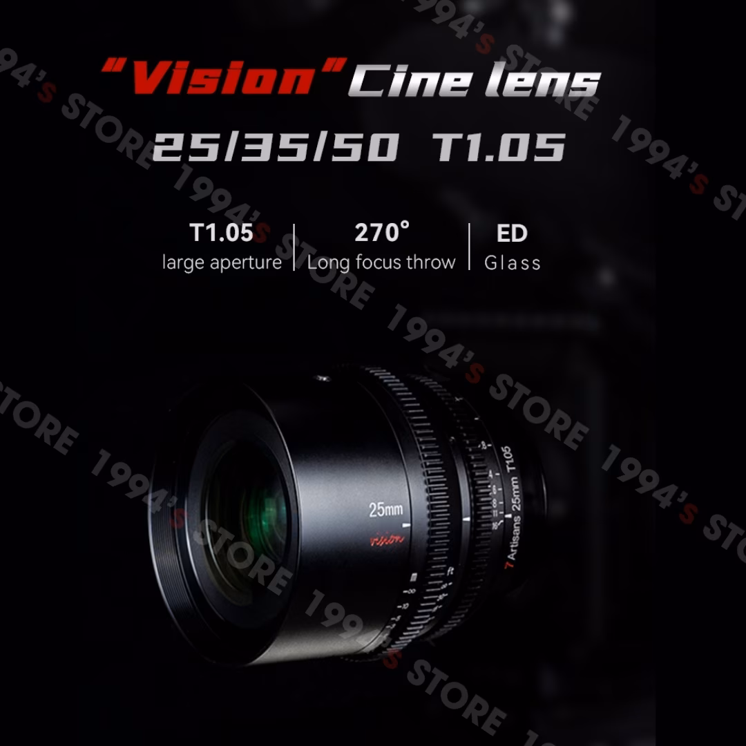 Ống kính 7Artisans 25mm T1.05