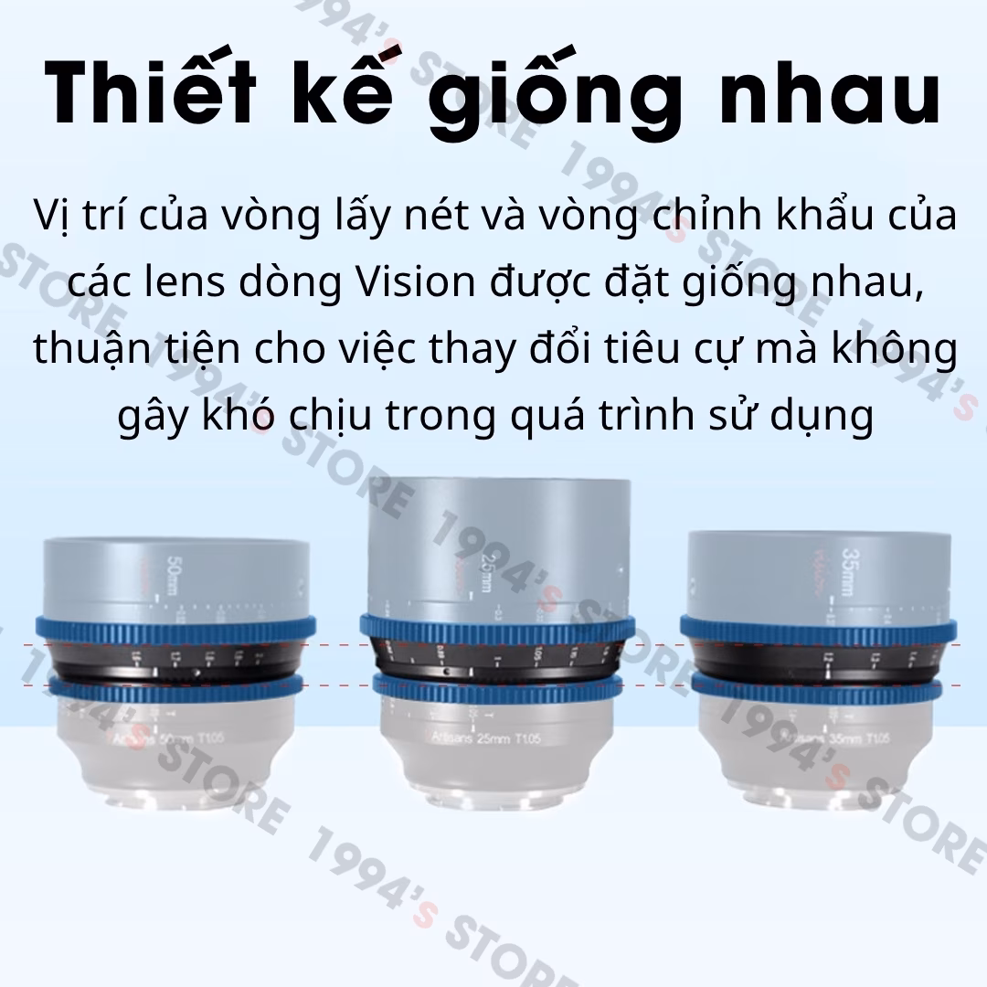 Ống kính quay phim cho Sony E mount