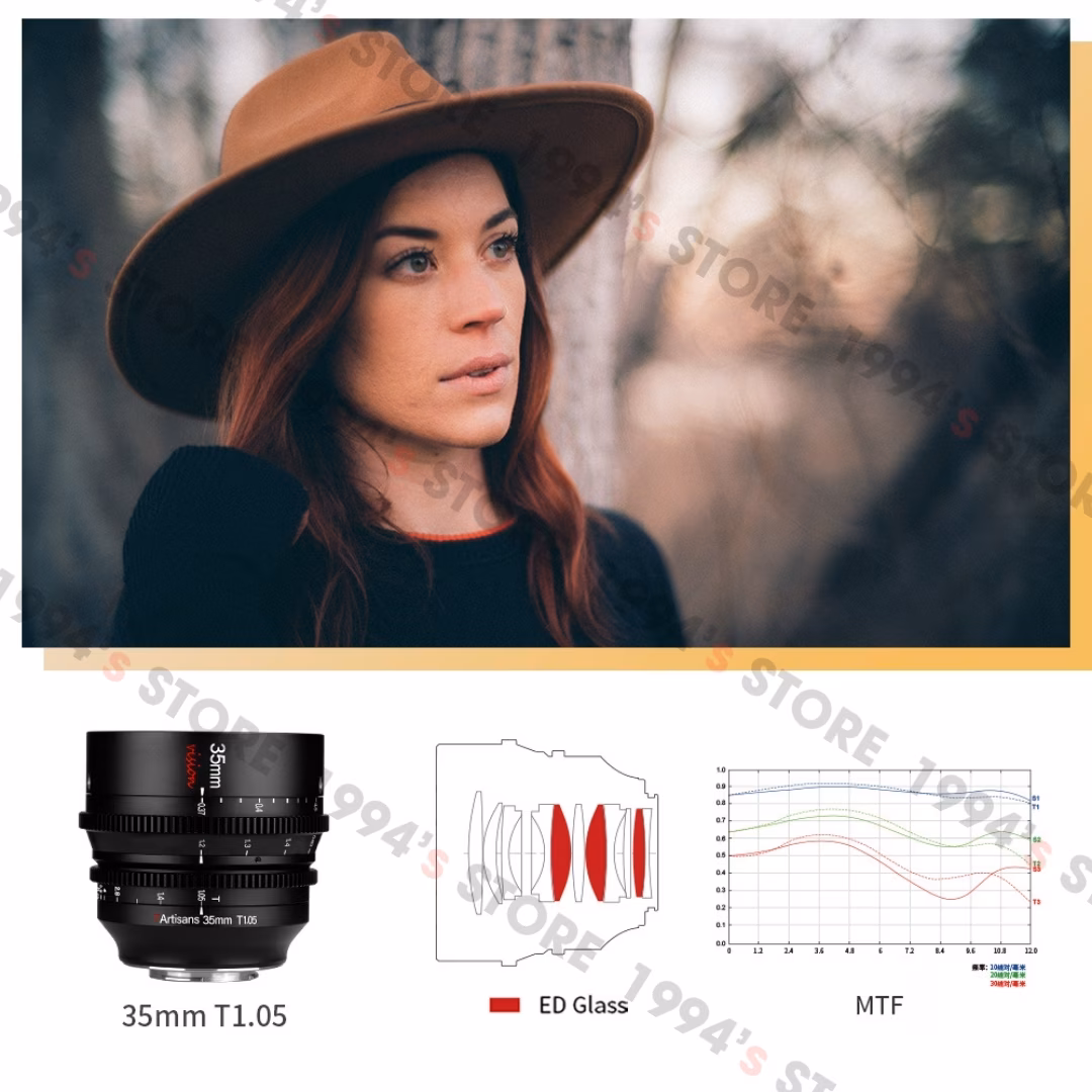 7Artisans 35mm T1.05 Vision Cine Chính Hãng