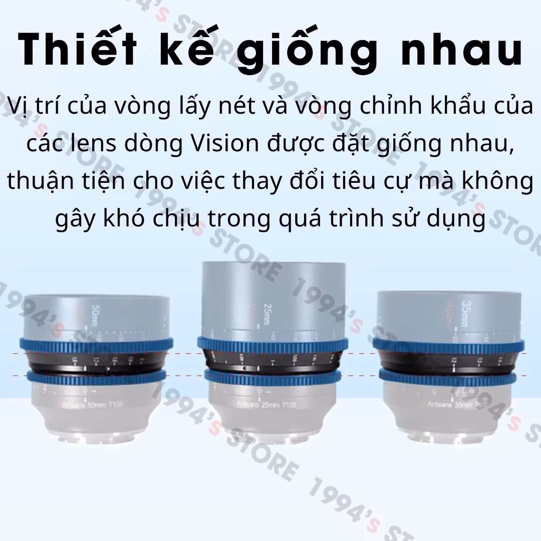 Lens Cine cho máy ảnh Crop APS-C