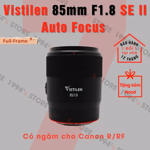 Ống kính Vistilen 85mm F1.8 SE II AF Full-Frame - Chuyên chân dung cho Canon R/RF