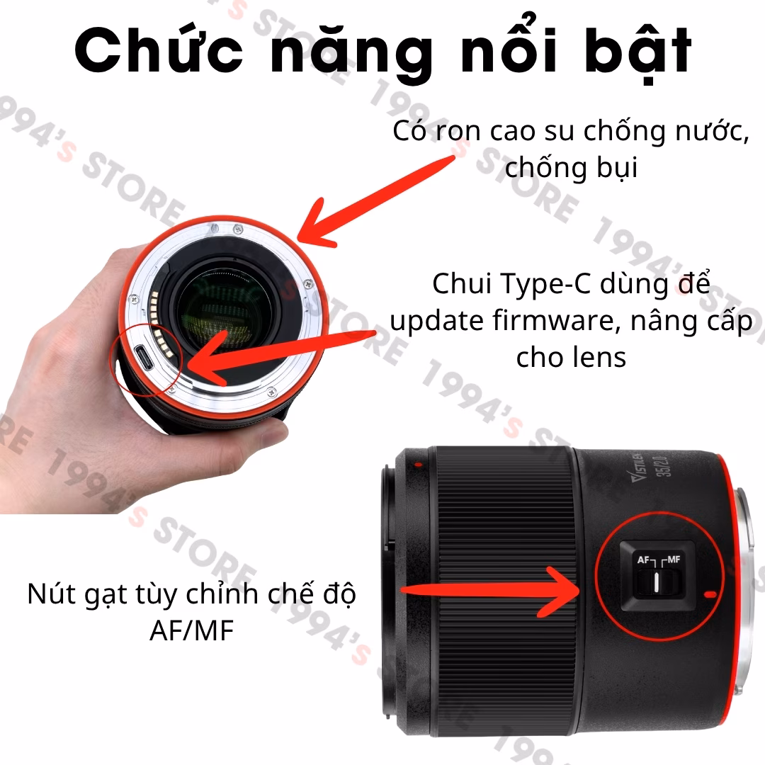 Lens Vistilen 35mm F2 AF Full-Frame