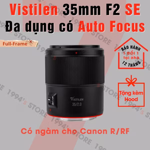 Ống kính Vistilen 35mm F2 SE AF Full-Frame Canon R/Canon RF