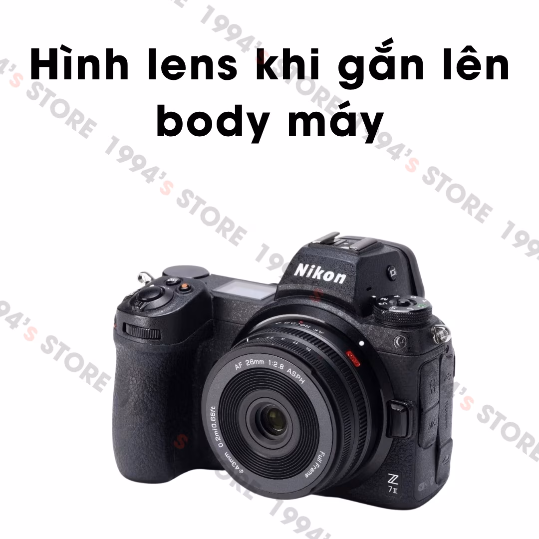 Ống Kính Viltrox EVO 26mm F2.8 Pancake AF Full-Frame cho Sony E và Nikon Z