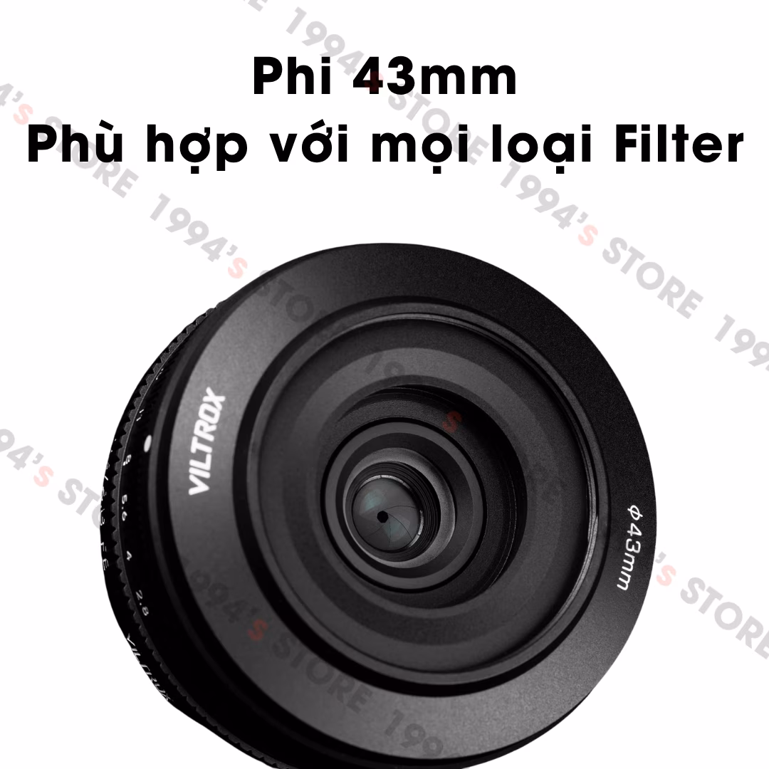 Ống Kính Viltrox EVO 26mm F2.8 Pancake AF Full-Frame cho Sony E và Nikon Z