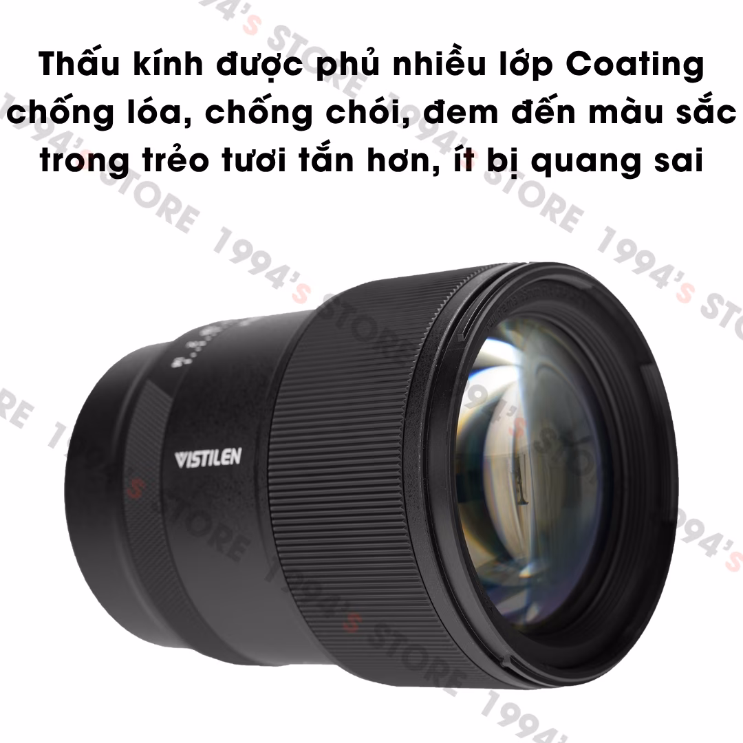 Ống kính Vistilen 85mm F1.4 MIX II AF Full-Frame - Lens chân dung khẩu độ lớn cho Canon R/RF