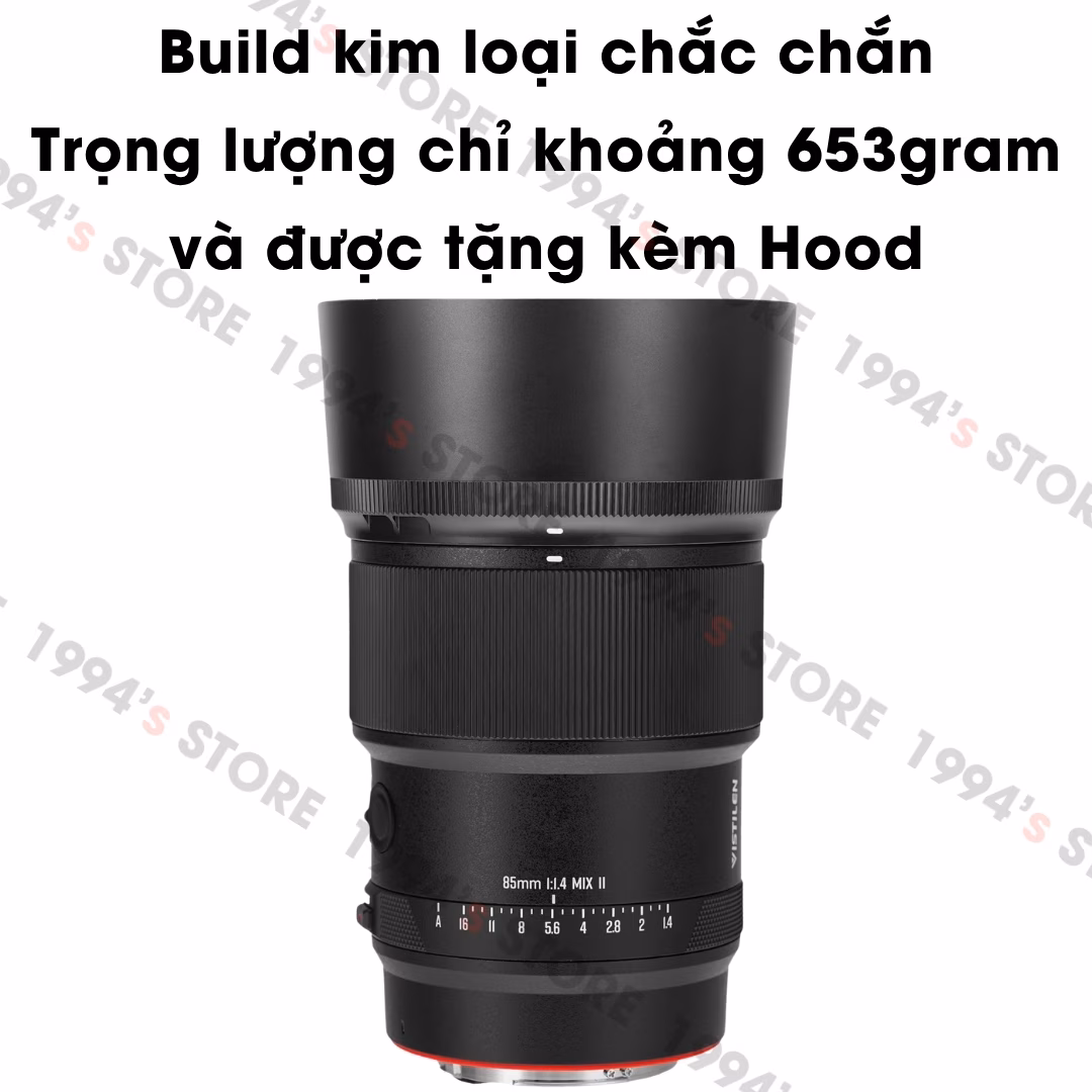 Mua lens Vistilen 85mm F1.4 chính hãng