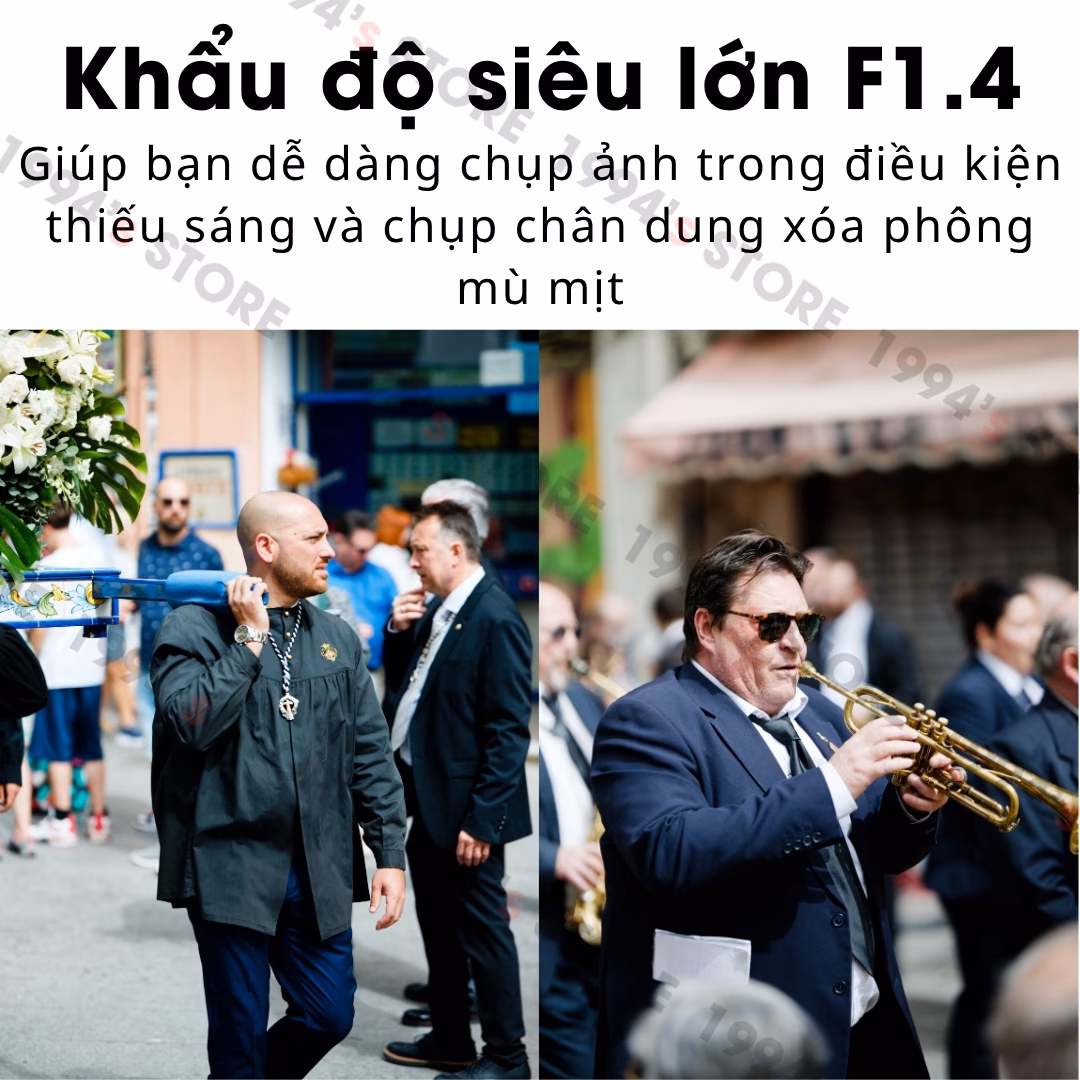 Ống kính Vistilen 85mm F1.4 MIX II AF Full-Frame - Lens chân dung khẩu độ lớn cho Canon R/RF