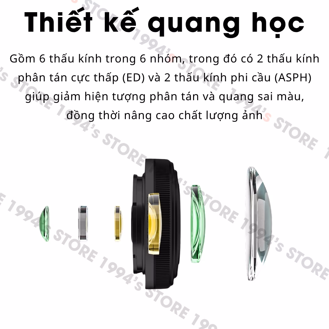 Ống Kính Viltrox 28mm F4.5 AF Chip Cho Sony E, Nikon Z, Fujifilm X và Leica L