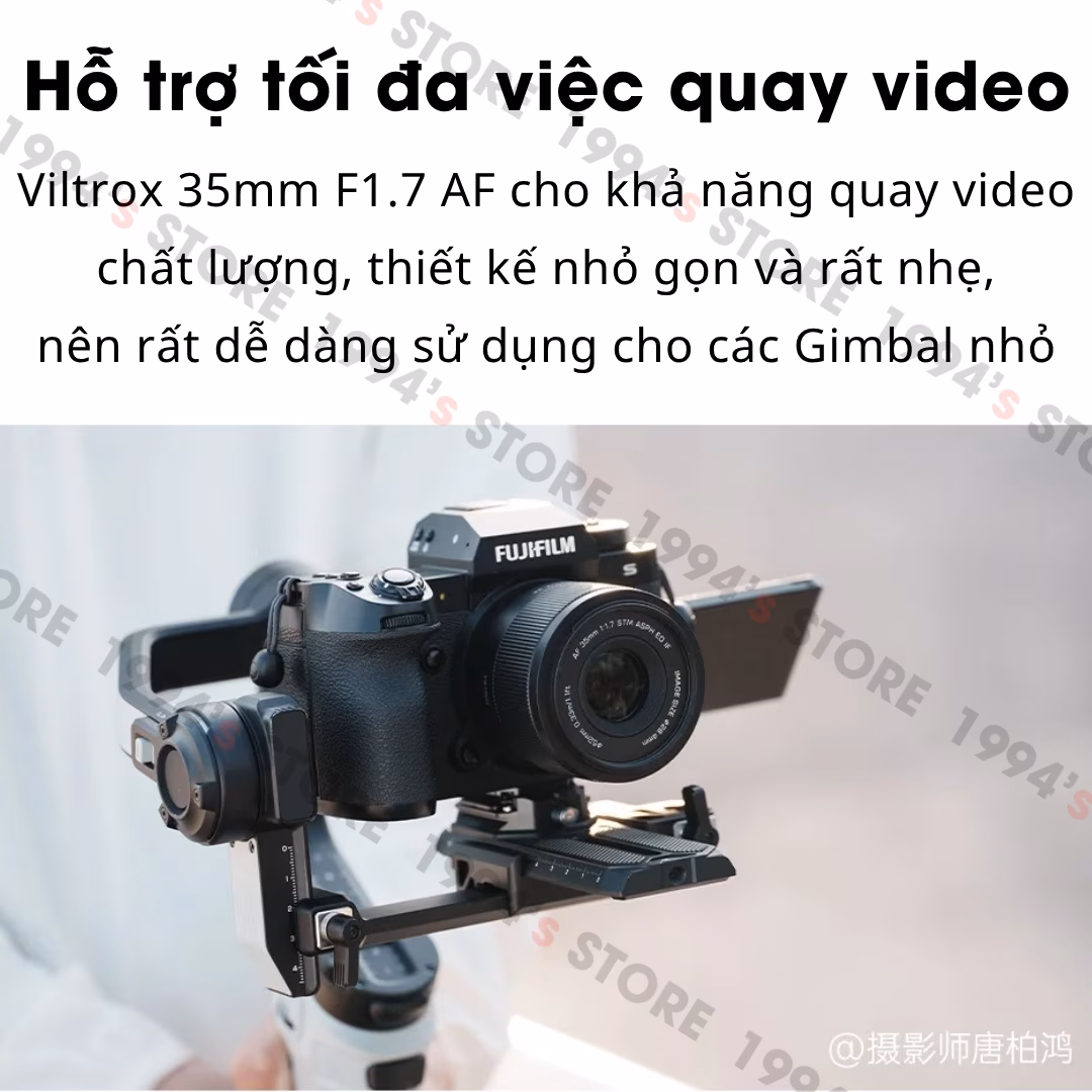 Ống kính Viltrox 35mm F1.7 Air AF White Limited Edition (Màu Trắng) cho Sony E