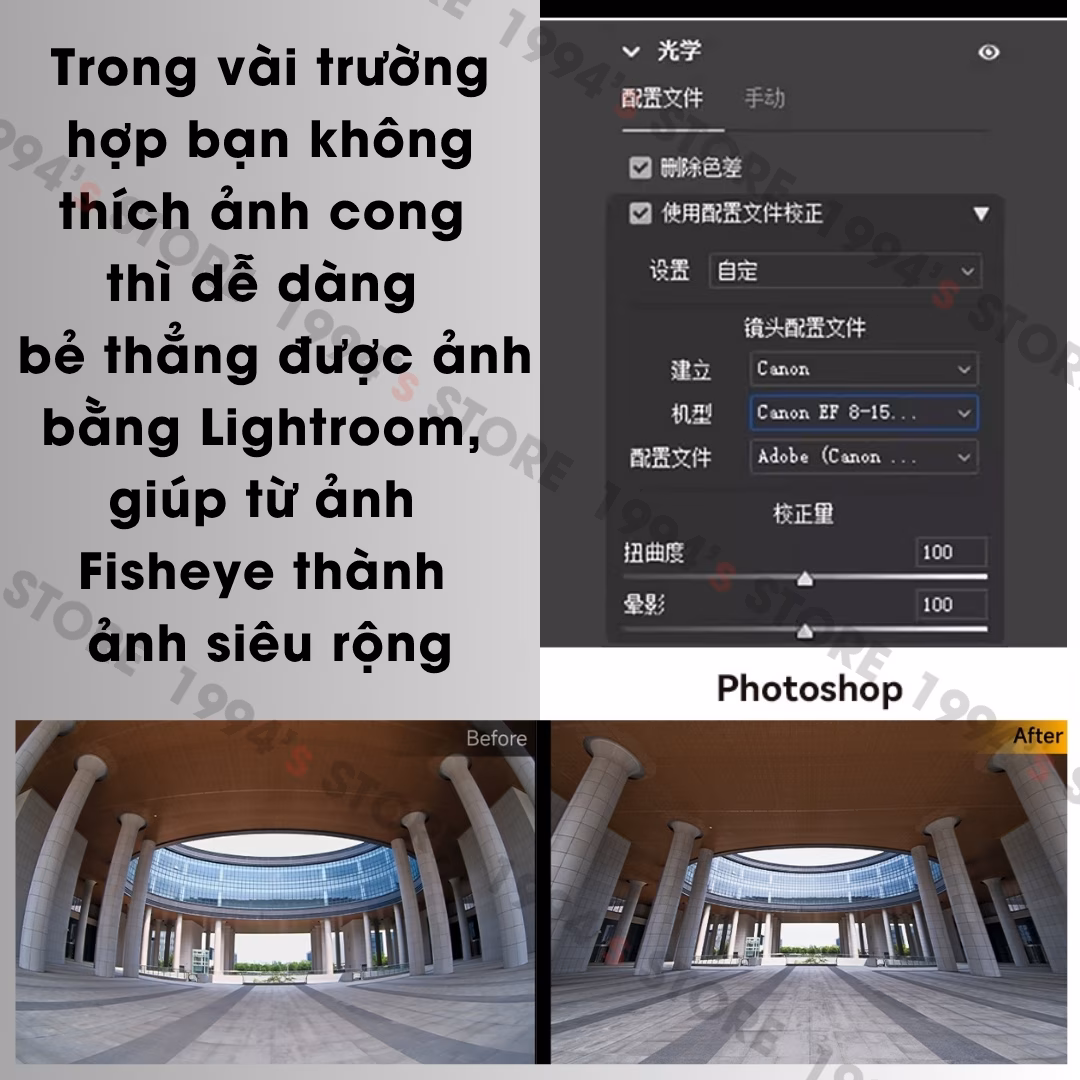 Brightin Star 10mm F5.6 Mark II Fisheye Chính Hãng