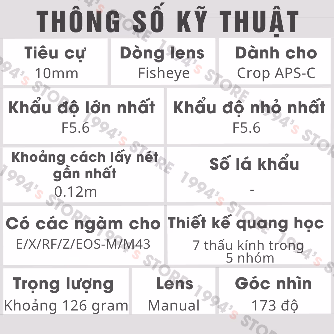 lens góc rộng giá rẻ cho m43