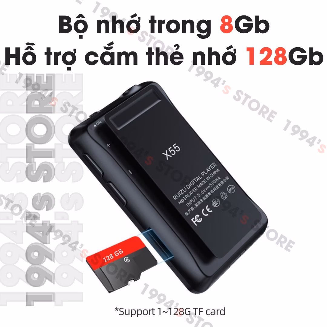 giá máy nghe nhạc ruizu x55