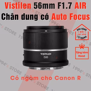 Vistilen 56mm F1.7 Air AF for Canon R - Chính Hãng