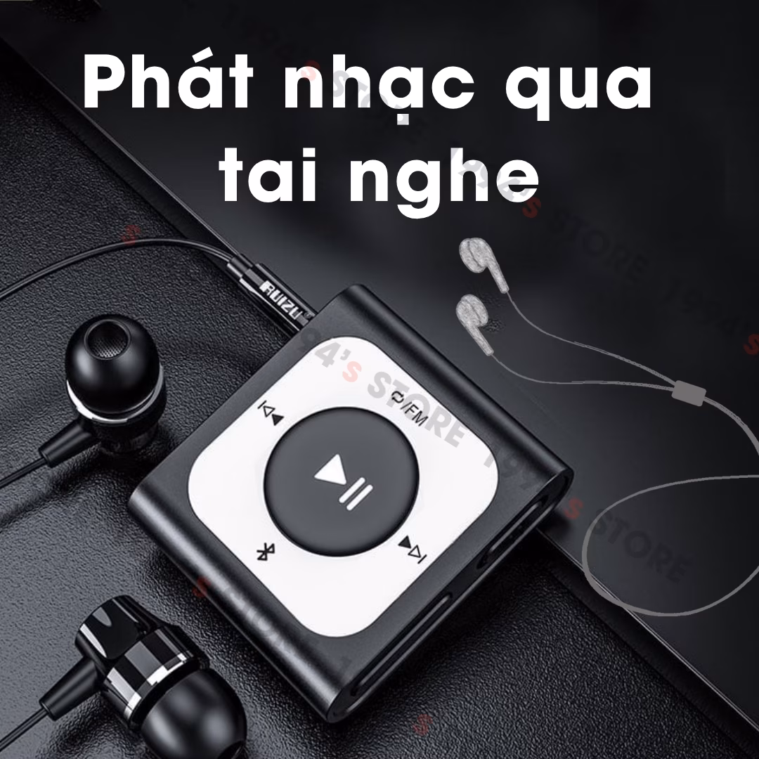 máy nghe nhạc có kẹp áo