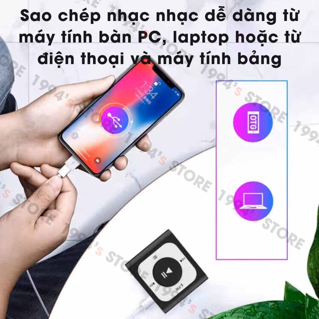máy nghe nhạc chạy bộ bluetooth