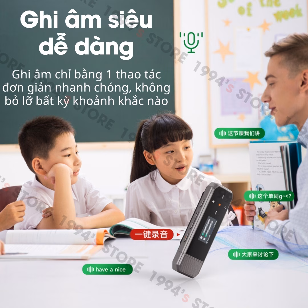 Máy Nghe Nhạc Thể Thao Ghi Âm Ruizu X80 | Hỗ Trợ Học Tiếng Anh, Lặp Đoạn A-B