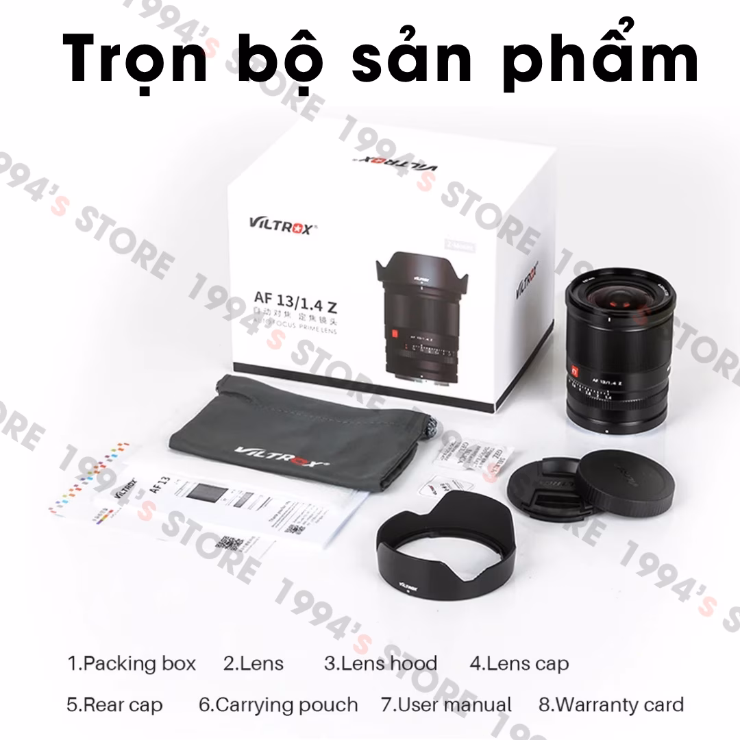 Ống kính AF Viltrox 13mm F1.4 siêu rộng có Auto Focus