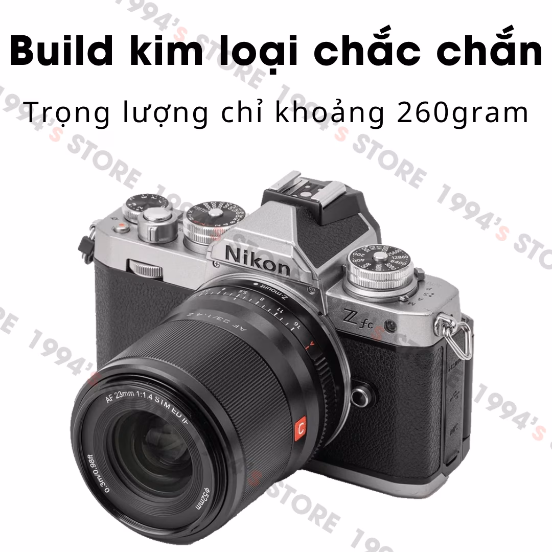 Ống kính Viltrox AF 23mm F1.4 AF cho Fujifilm/Sony/Nikon