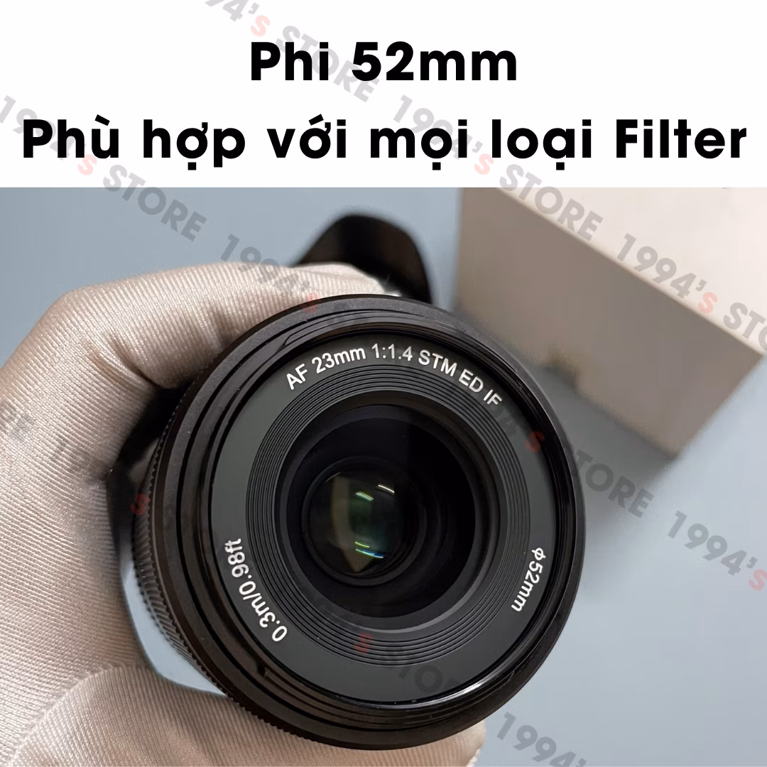 Ống kính Viltrox AF 23mm F1.4 AF cho Fujifilm/Sony/Nikon