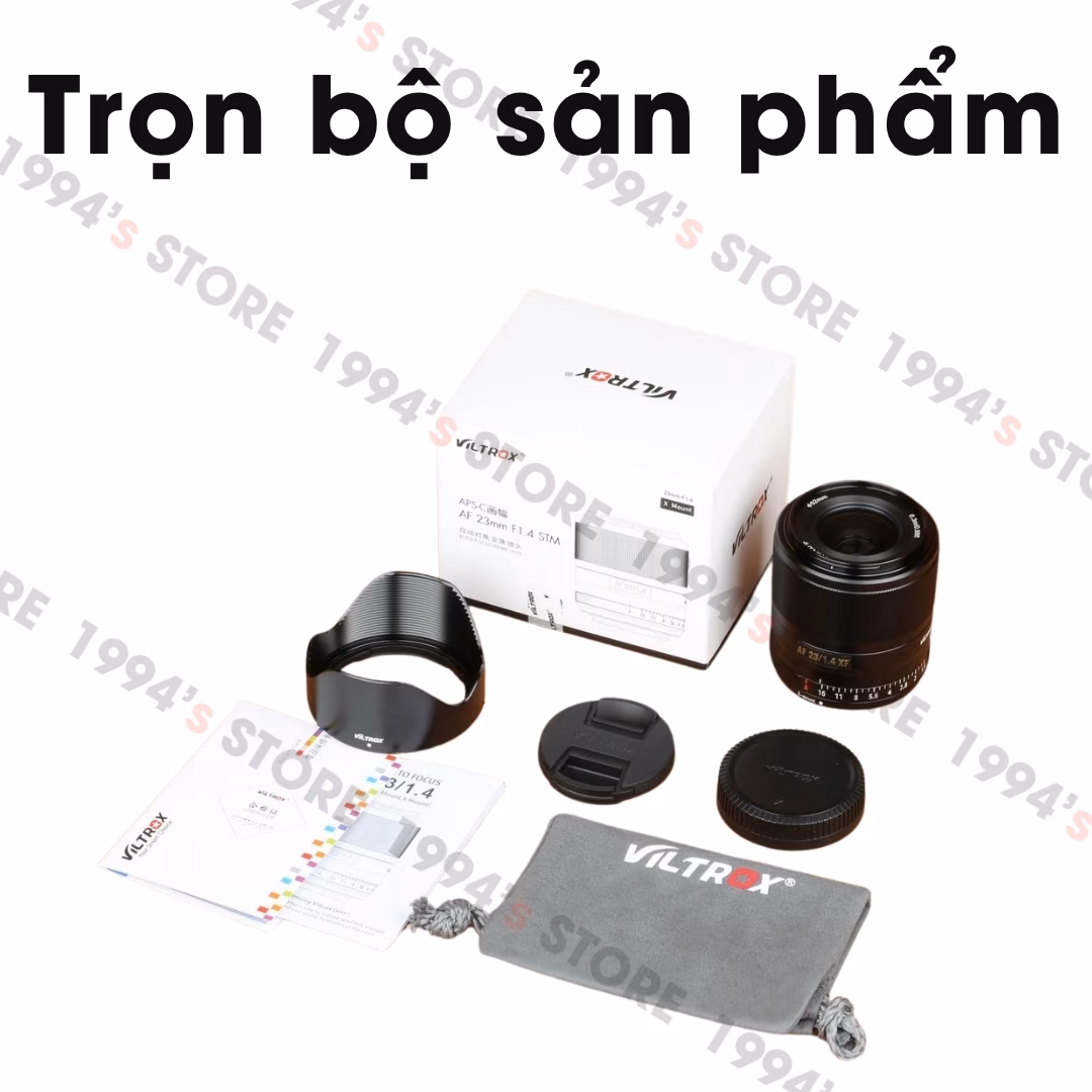 Ống kính Viltrox AF 23mm F1.4 AF cho Fujifilm/Sony/Nikon