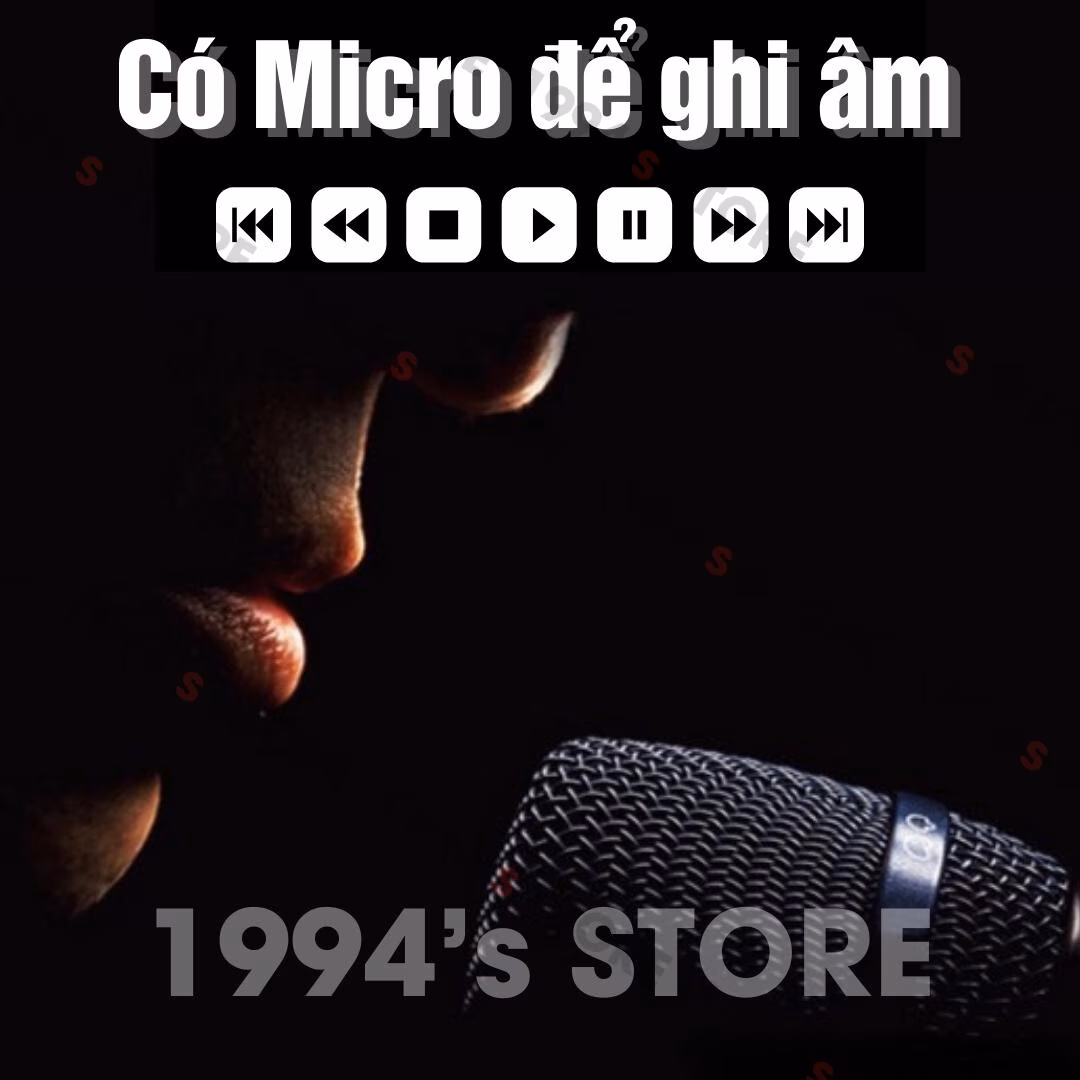 Máy Nghe Nhạc Bluetooth Ruizu D02 Có Loa Ngoài - Học Tiếng Anh