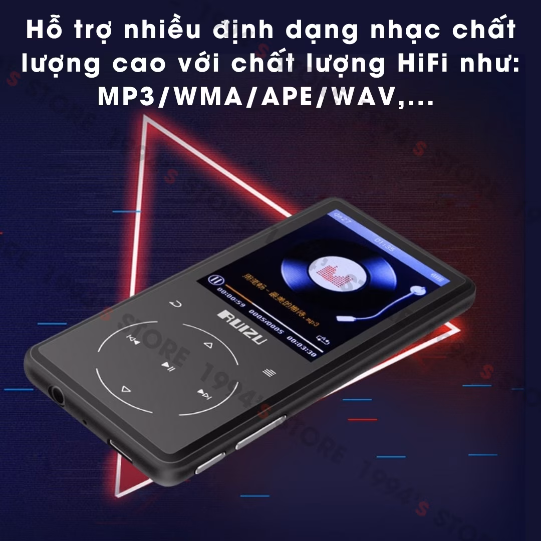 máy nghe nhạc học tiếng anh ruizu