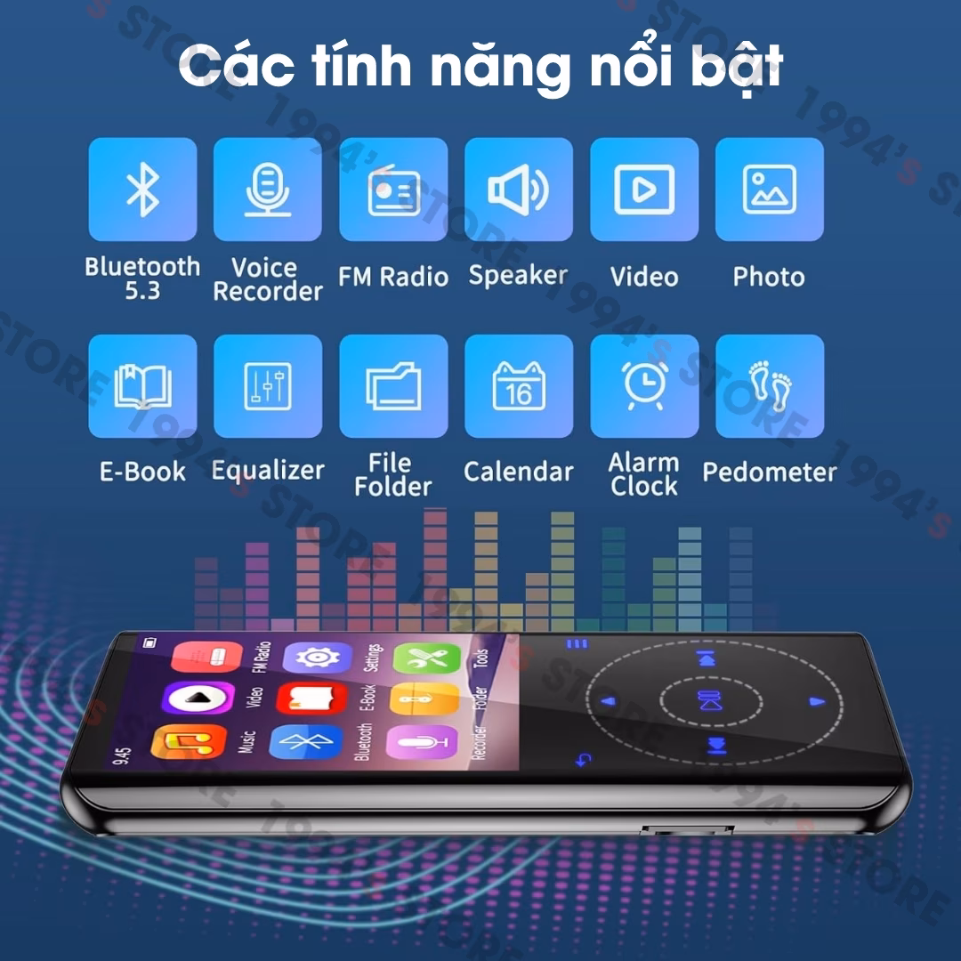 máy nghe nhạc ruizu d25 bluetooth
