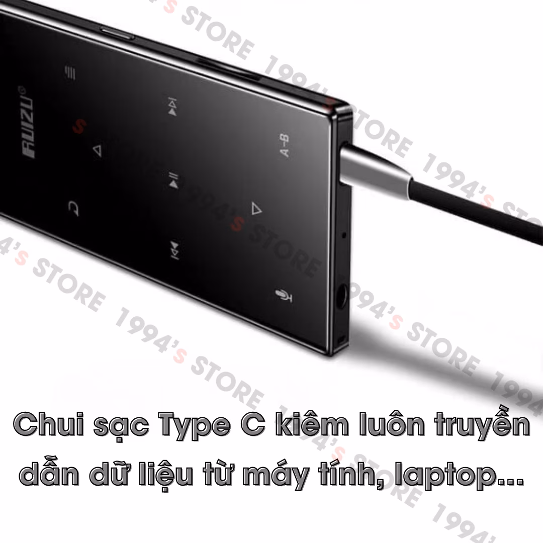 Máy Nghe Nhạc MP3 Ruizu D29 Có Loa Ngoài Lặp Đoạn A-B Học Tiếng Anh 8GB