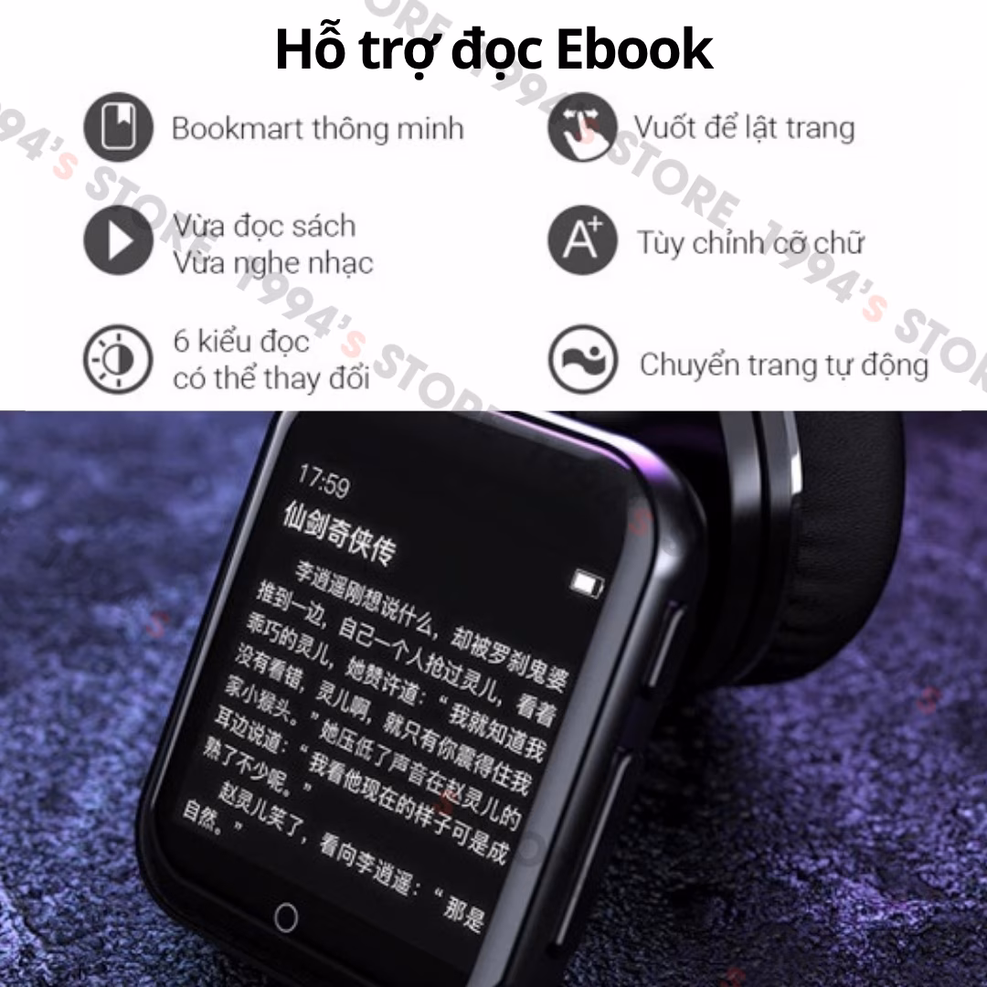 ruizu m8 tính năng lặp đoạn a b