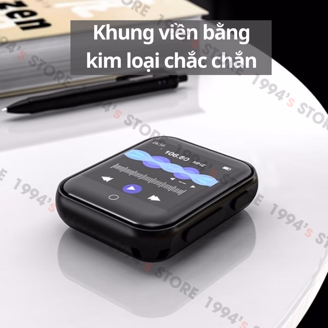 Máy Nghe Nhạc Thể Thao Ruizu M8 Đeo Tay | Đếm Bước Chân, Loa Ngoài