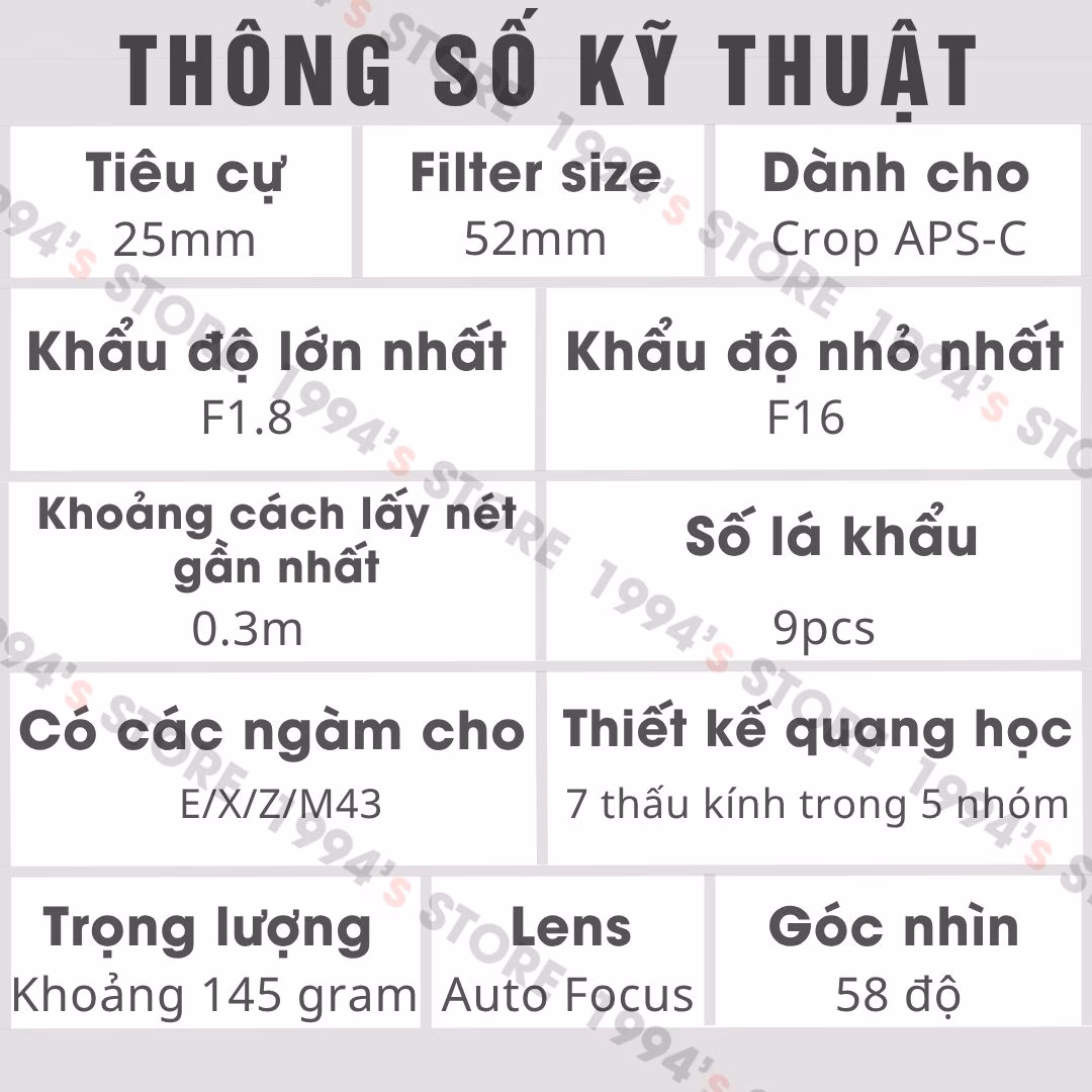 ống kính chụp chân dung xóa phông giá rẻ