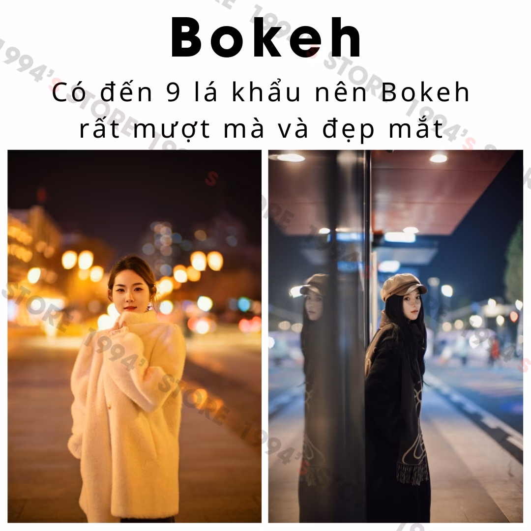 Ống kính khẩu độ siêu lớn F0.95 Full-frame