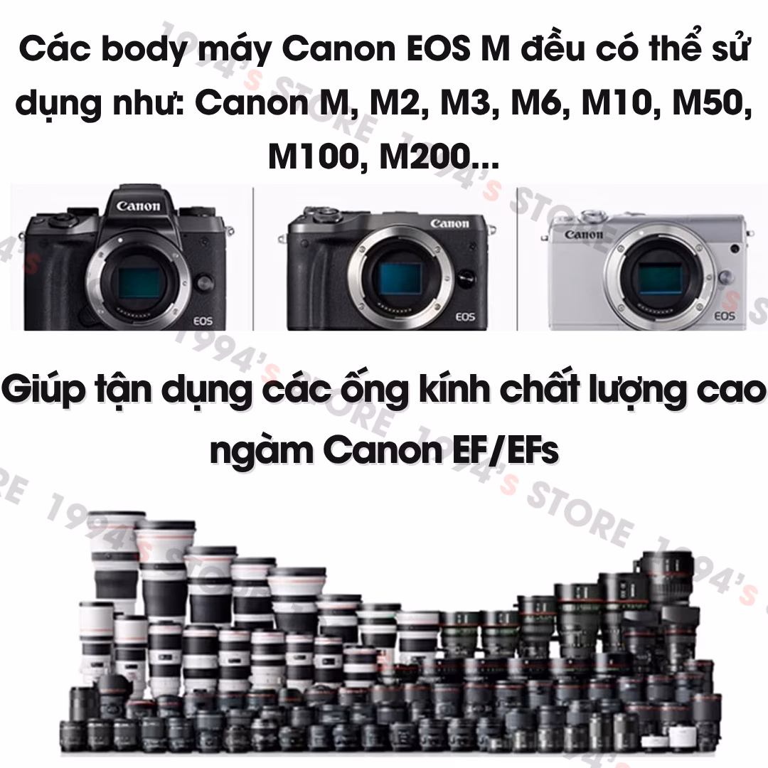Viltrox EF-EOS M cho Canon M50 Mark II