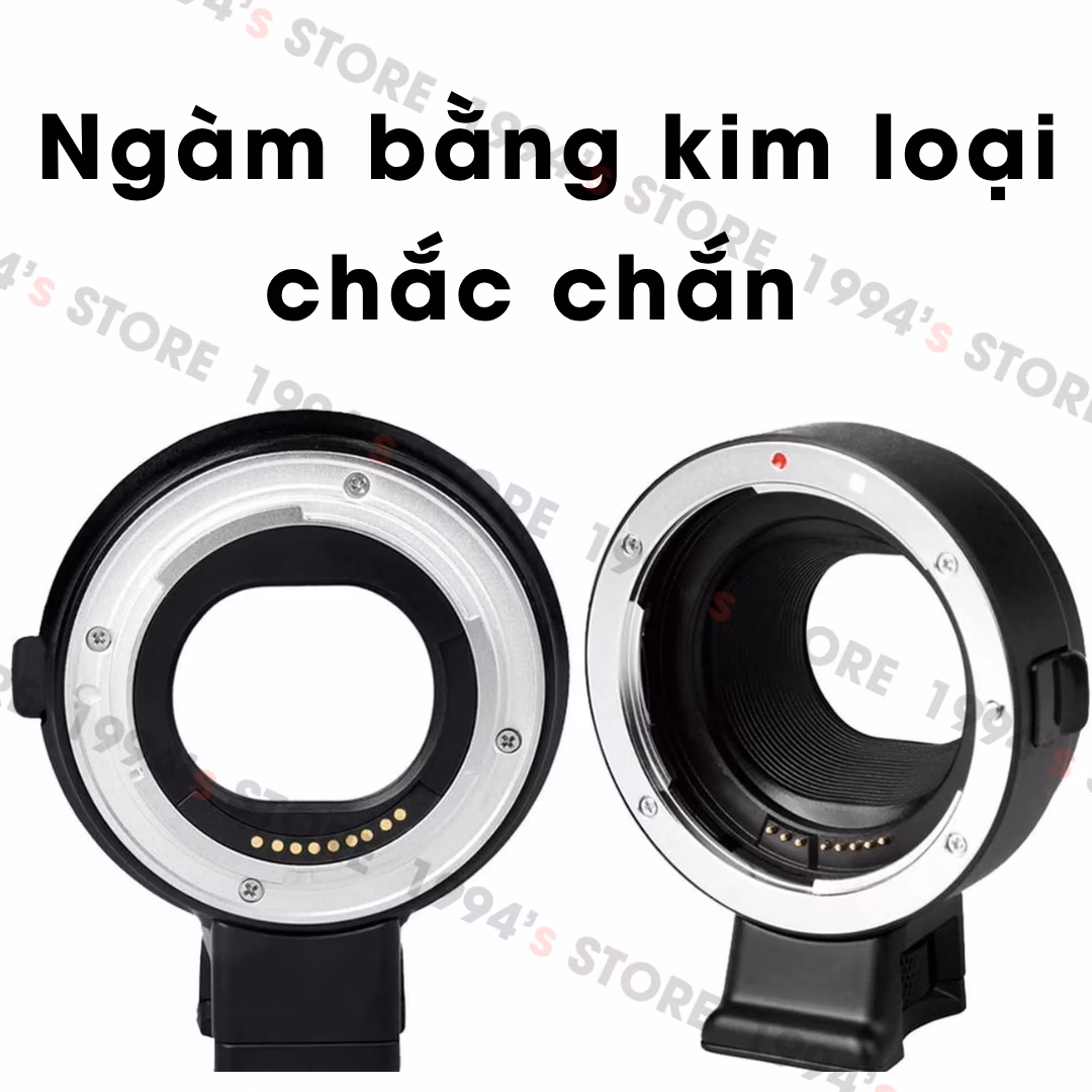 Sử dụng lens EF trên body Canon EOS M với ngàm Viltrox