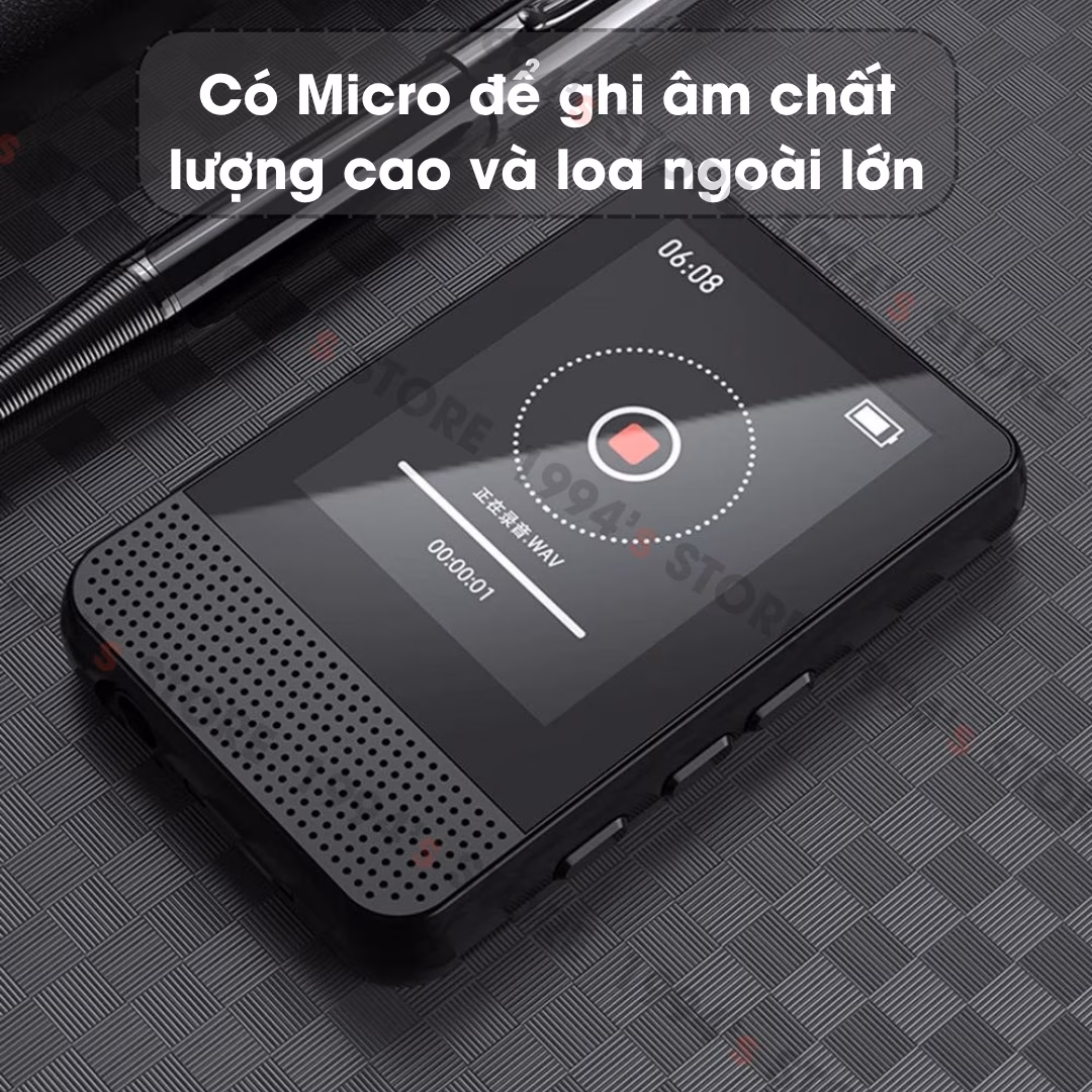 Máy Nghe Nhạc Bluetooth Ruizu M16 32Gb Màn Hình Cảm Ứng