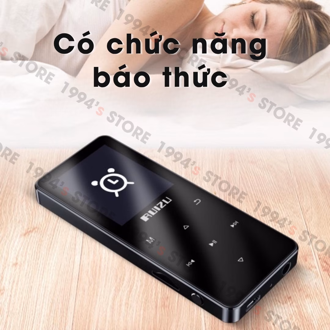 Máy Nghe Nhạc Học Tiếng Anh Ruizu D51 Bluetooth 8Gb | Lặp Đoạn A-B