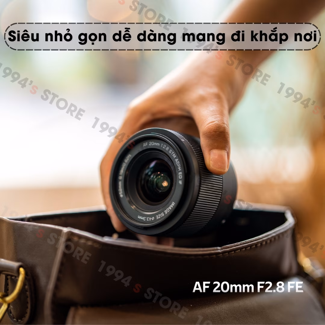Viltrox 20mm F2.8 AF Full-Frame Sony/Nikon Z Chính Hãng
