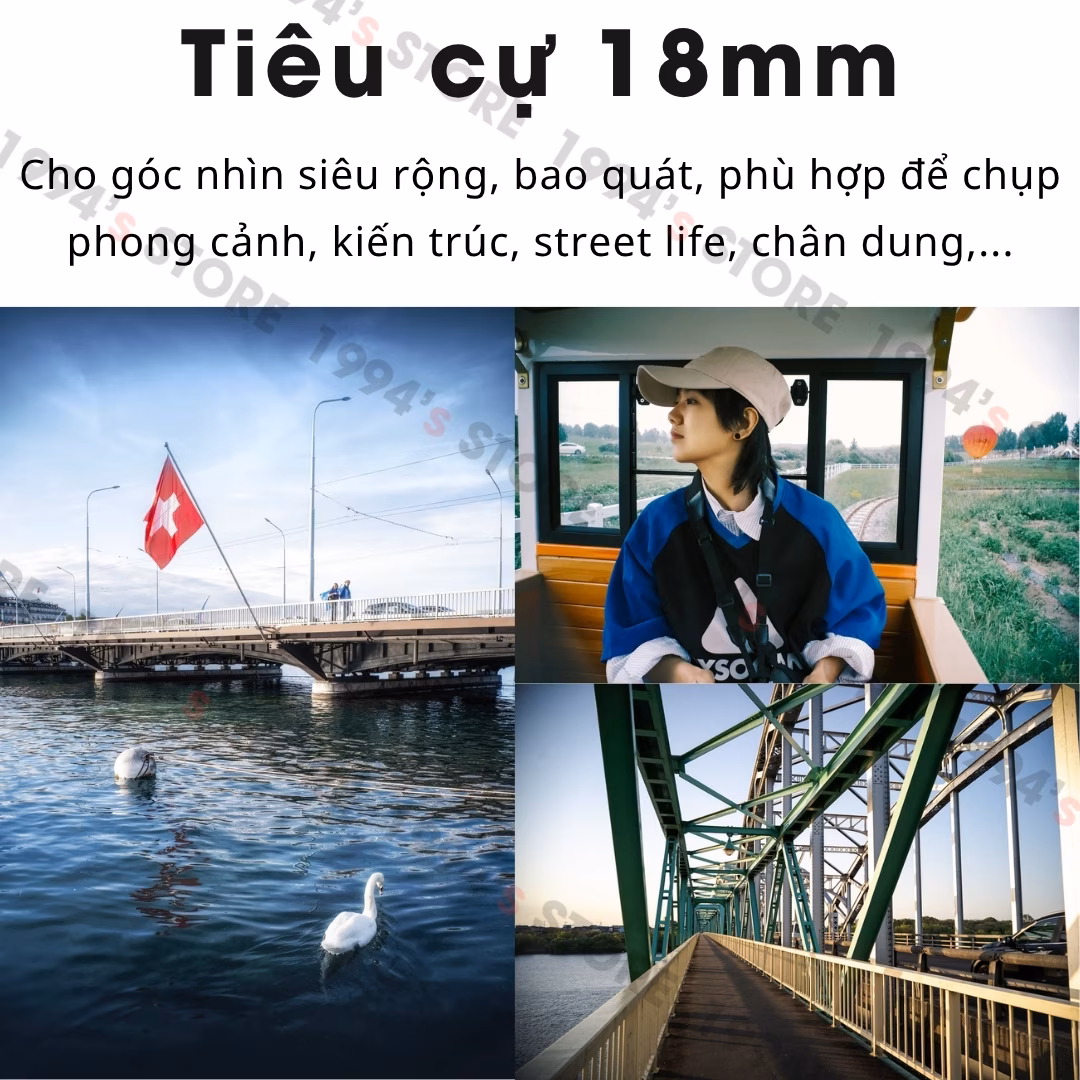 SG Image 18mm F6.3 APS-C Ultra Slim Pancake Sony E/Fujifilm X/Nikon Z/M43 - Chính Hãng