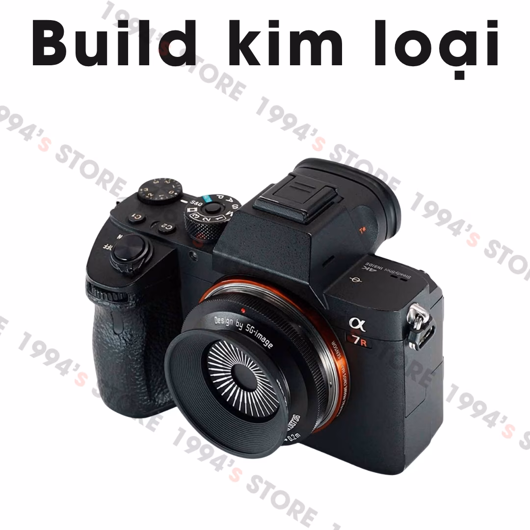 SG Image 18mm F6.3 APS-C Ultra Slim Pancake Sony E/Fujifilm X/Nikon Z/M43 - Chính Hãng