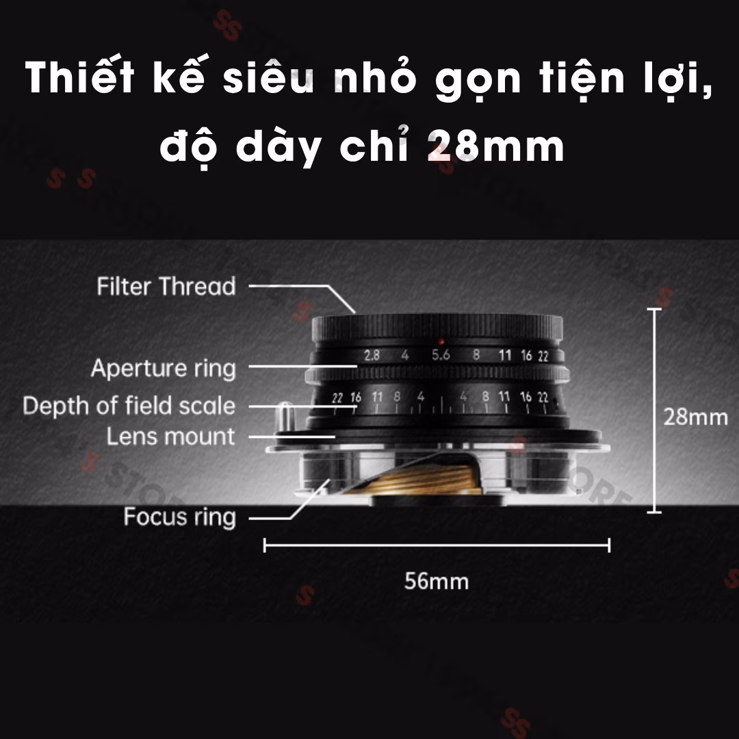 Ống kính 35mm F2.8 cho Leica