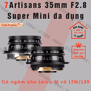 7Artisans 35mm F2.8 Full-Frame cho Leica M và Leica LTM (L39)