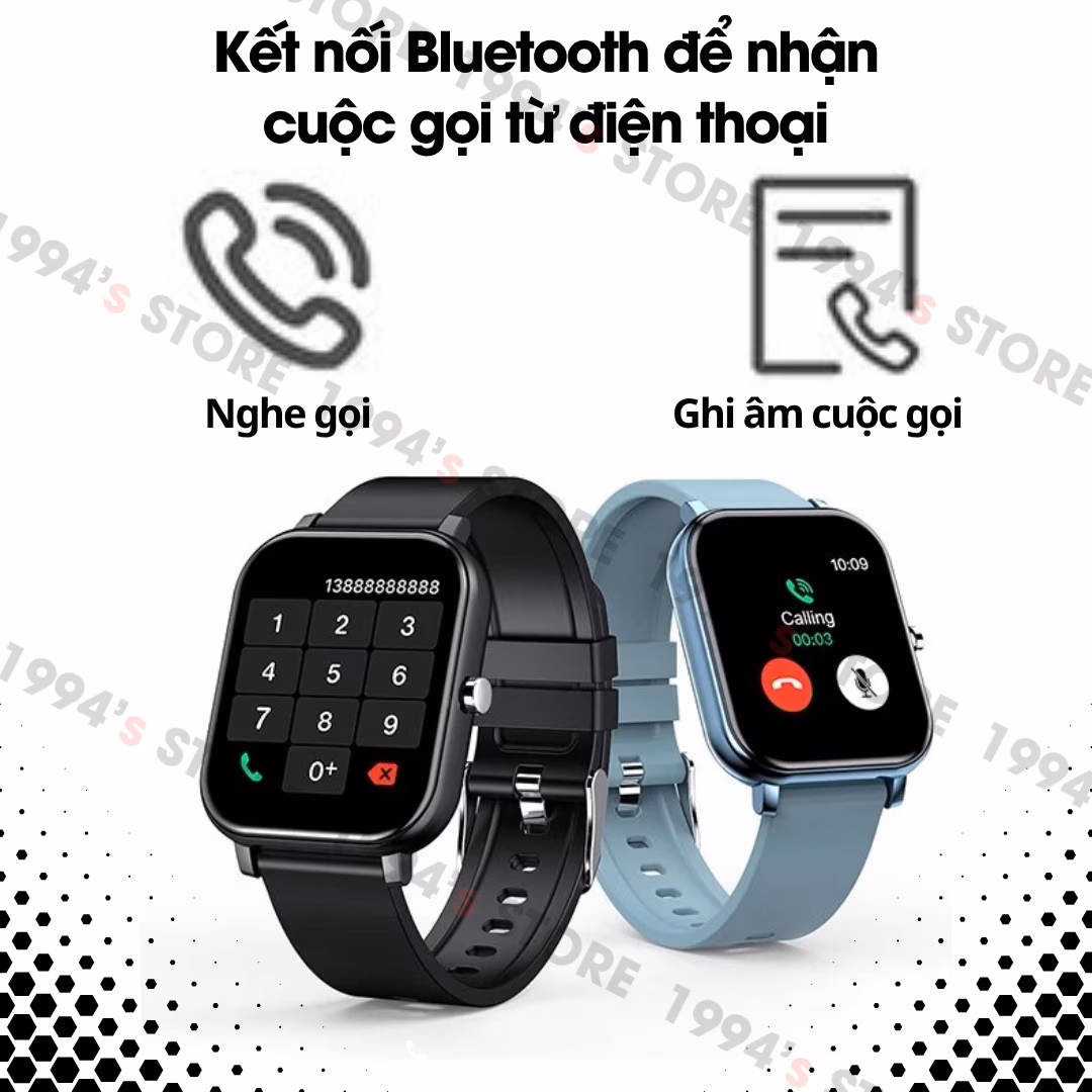 Máy Nghe Nhạc Benjie A80 (Bản Nâng Cấp) - Thiết Kế Đồng Hồ Đeo Tay, Bluetooth 5.2 - Chính Hãng