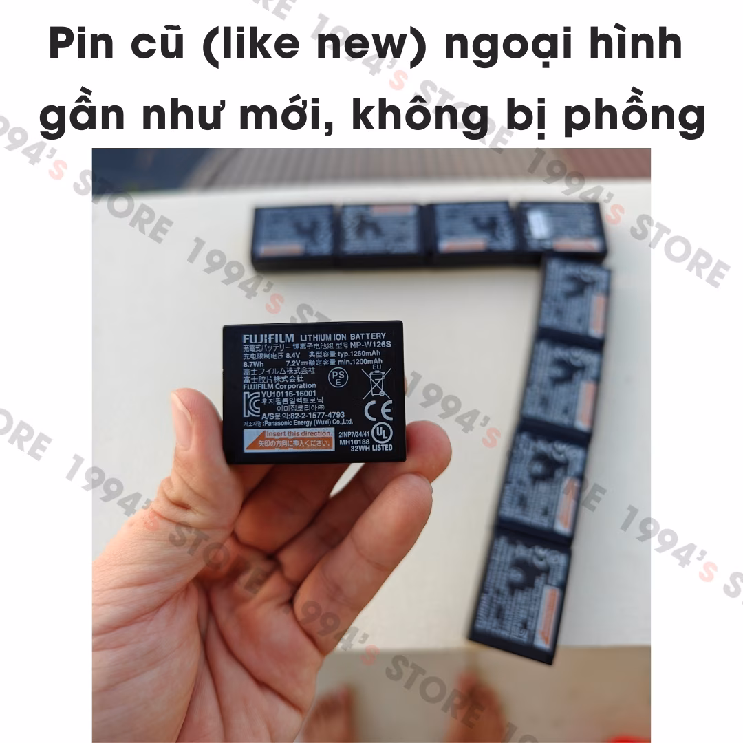 Pin Fujifilm NP-W126s chính hãng