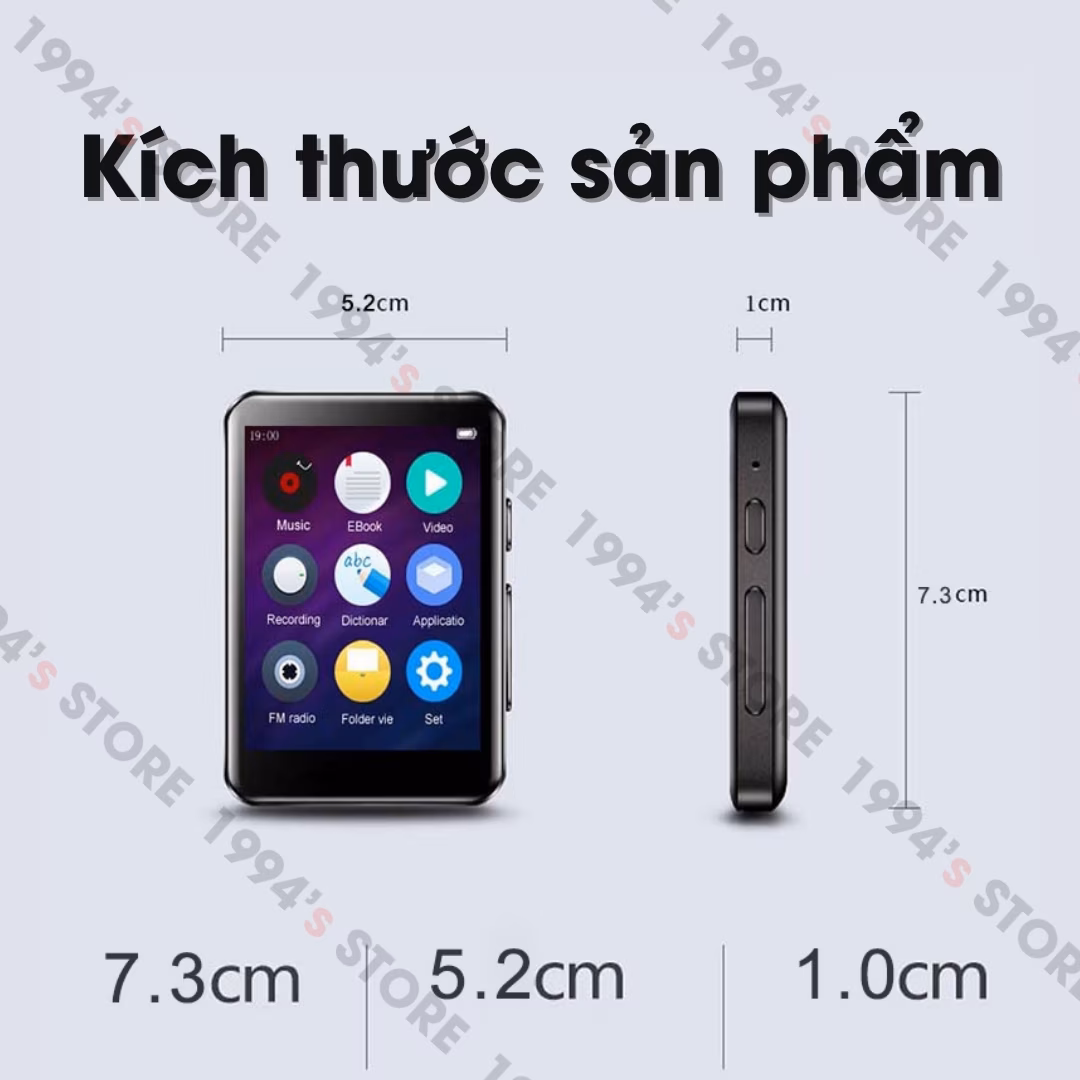 Máy nghe nhạc Benjie H9 nhỏ gọn