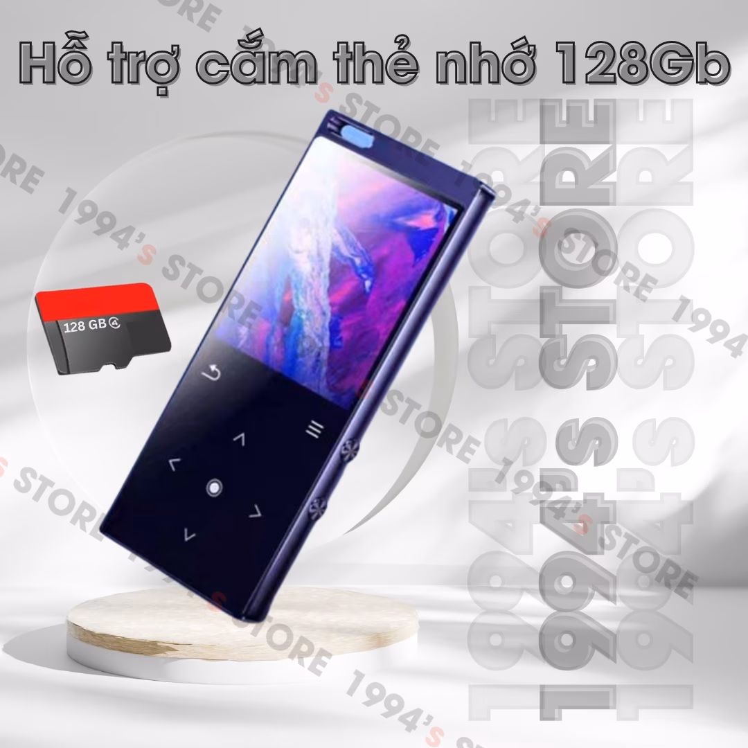 Máy Nghe Nhạc Benjie M3 Bluetooth 5.2 APTX – Kim Loại, Pin 80H, Loa Ngoài, Lossless – Chính Hãng